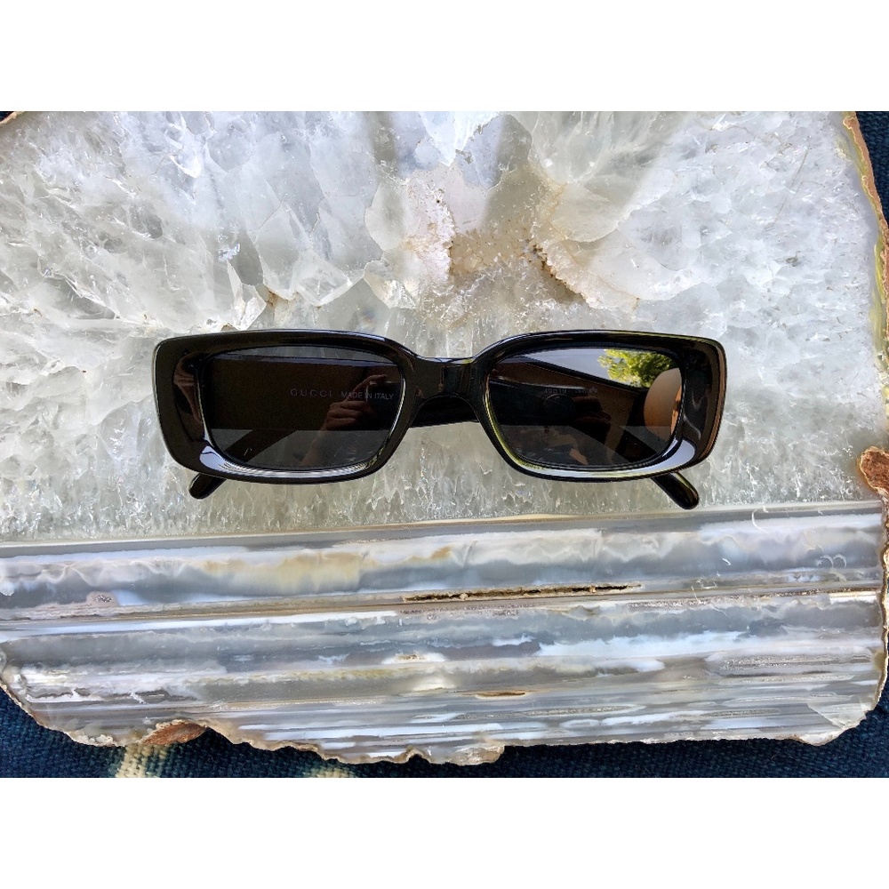 ULTRA RARE GUCCI Sunglasses Gg 2409/N/S 807 Black